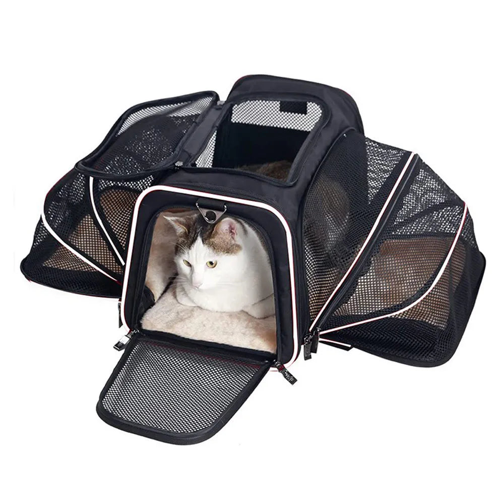 Bolsa de Transporte para Pets Confortável - LuxuryPaws™
