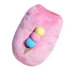 Roupinha Pet de Lã Soft Fofinha de Inverno Para Cachorros Pequeno Porte
