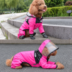 Capa de Chuva Impermeável para Cachorros - TheDogFace