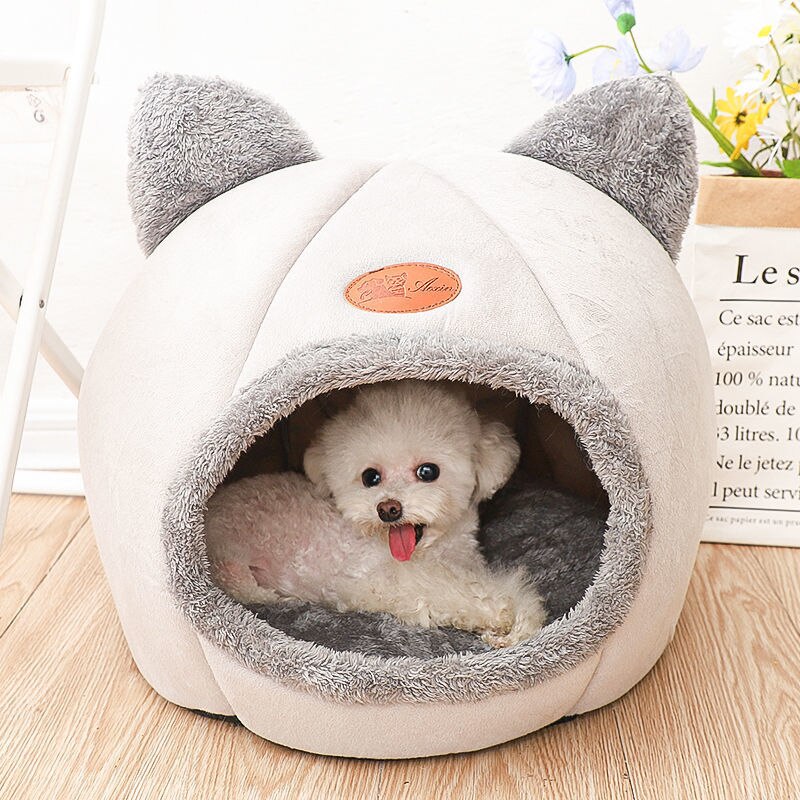 Cama Toca para Cachorro e Gato - CozyDen™