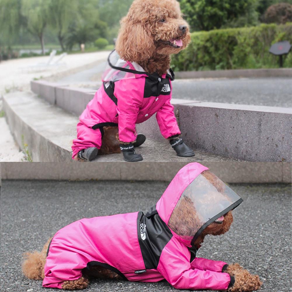 Capa de chuva Impermeável para Cachorros - TheDogFace™