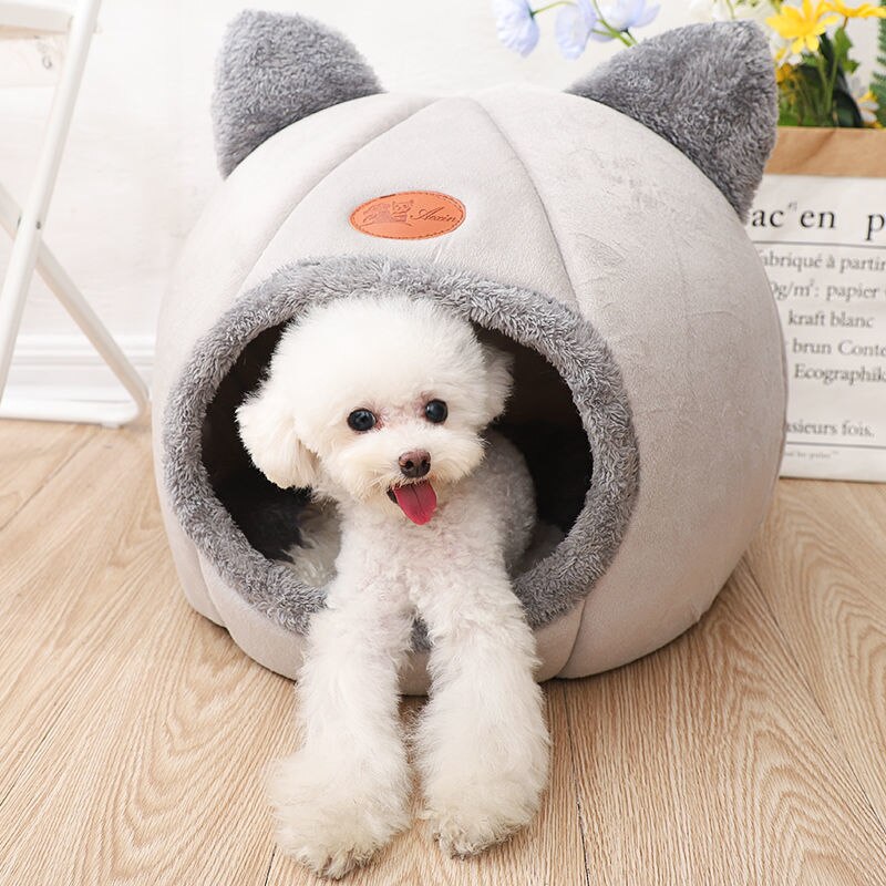 Cama Toca para Cachorro e Gato - CozyDen™