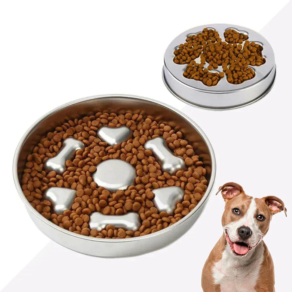Comedouro Lento 2 em 1 para Cães – Alimentação Segura e Saudável - imagem 2