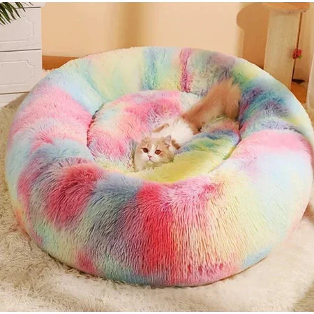 Caminha de Pelúcia para Cachorro e Gato RelaxPet Barkify™