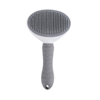 Escova Pente Pet em Plástico e Metal Petzen™ | Remove Pelos com Conforto