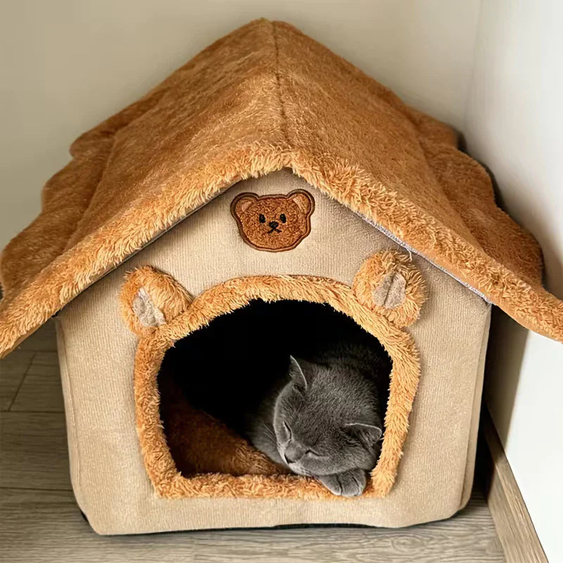 Cama Casinha Toca de Pelúcia  – Snouty™