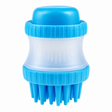 Escovinha Prática de Silicone Porta Shampoo para Pets.