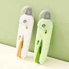 Cortador de Unhas com LED Profissional + Lixa e Tesoura para Cachorro e Gato Antiderrapante Snouty™
