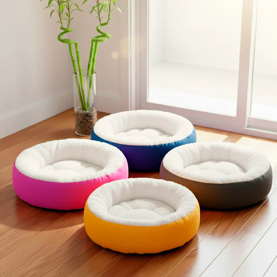 Cama Sherpa para Cachorro e Gato Macia Lavável e Quentinha